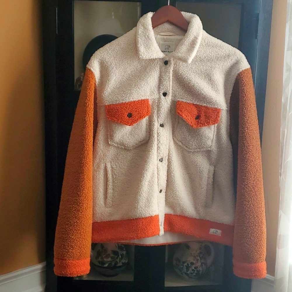 Ivory Ella fleece jacket